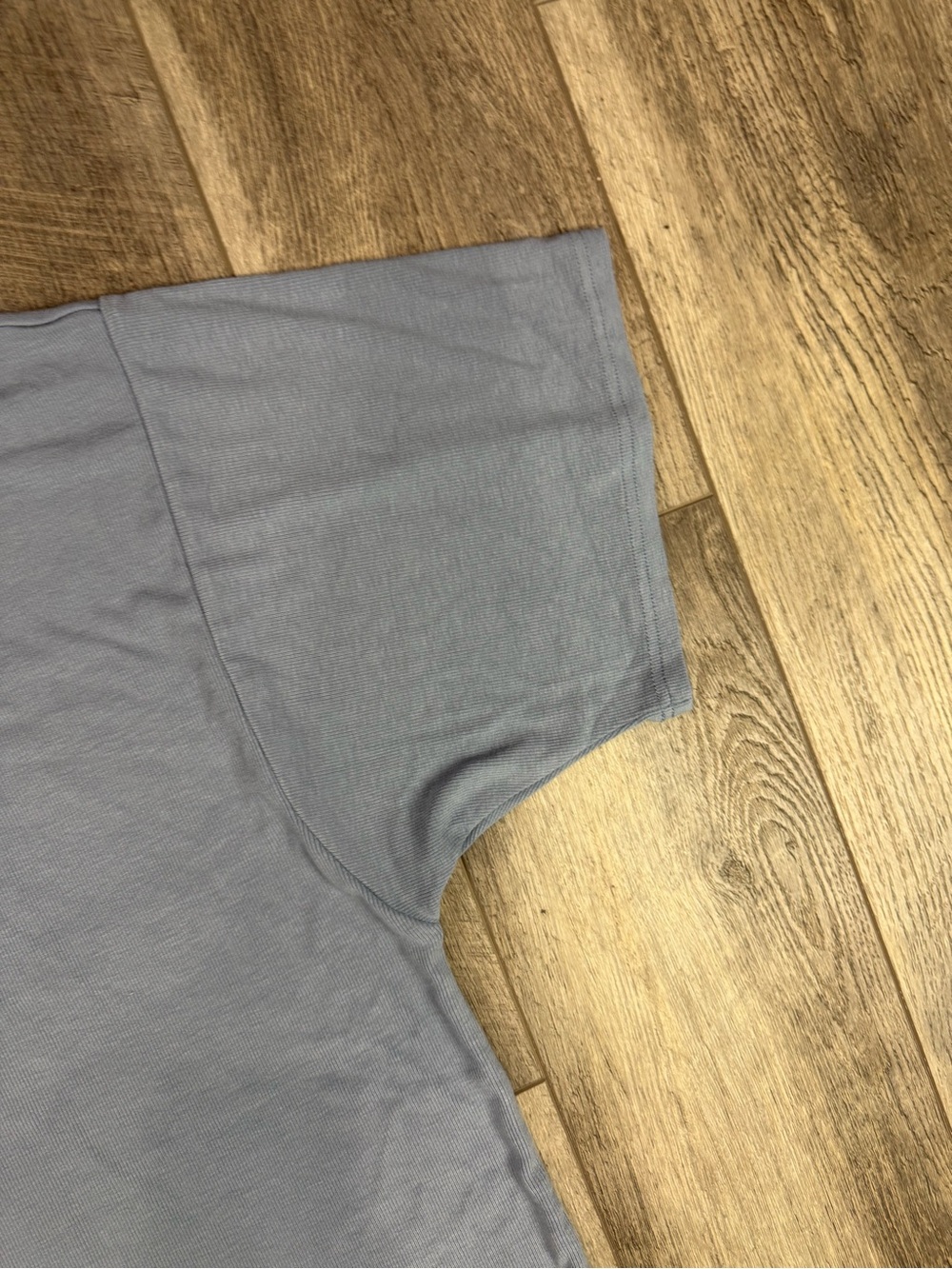 Foxy Kind Blue Ribbed Top - Picture 6 of 12
